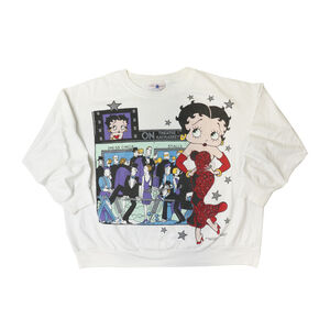 Vintage 1993 Turtle Bay Betty Boop Graphic Sweatshirt Size N/A
